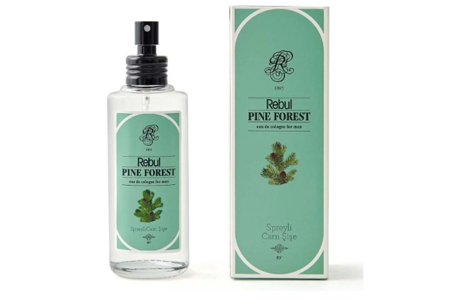 Rebul Pıne Forest 125 ml Pet Spreyli Kolonya