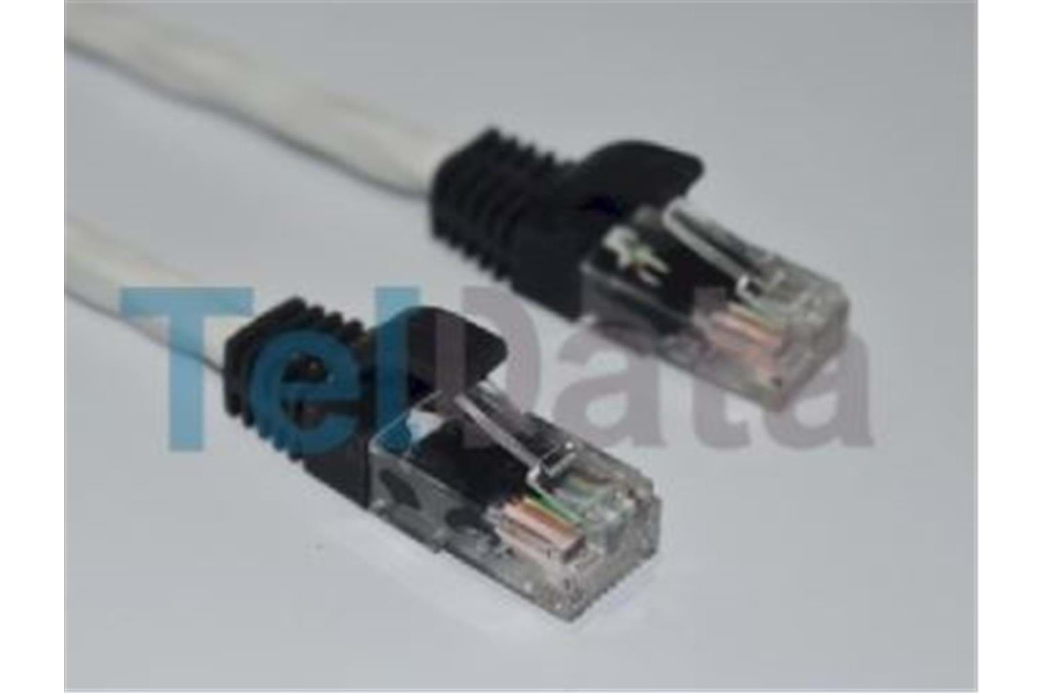 Teldata TLD-030B Cat6 0.30MT Beyaz Utp Patch Kablo