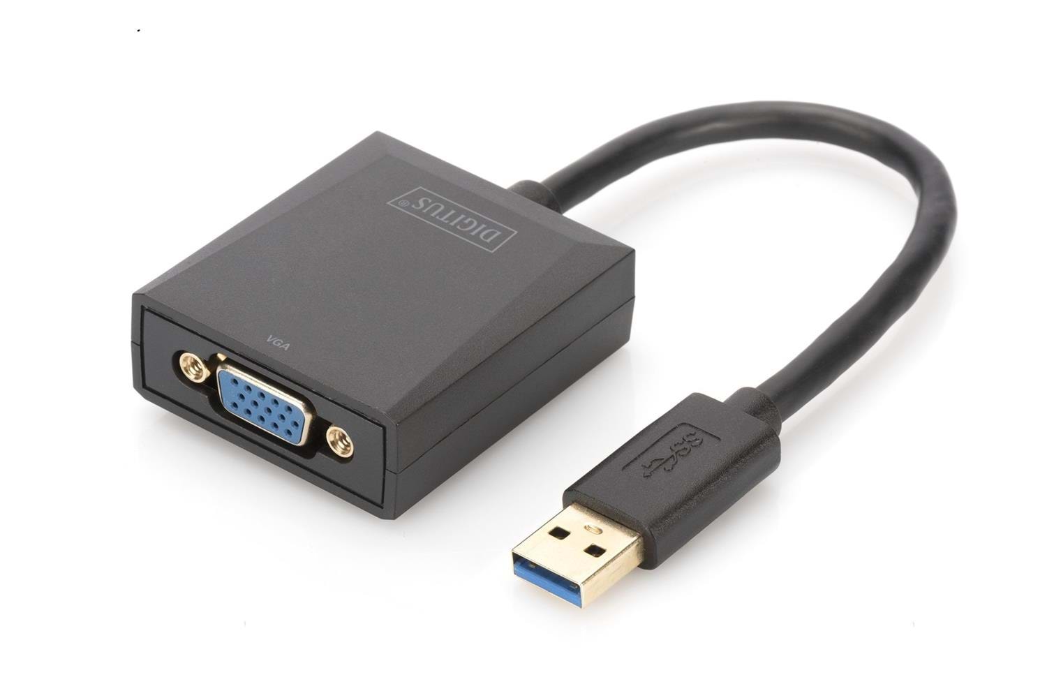 Digitus DA-70840 USB 3.0 - VGA Grafik AdaptörüGiriş: 1 x USB 3.0 USB-A 1 x VGA (HD15)