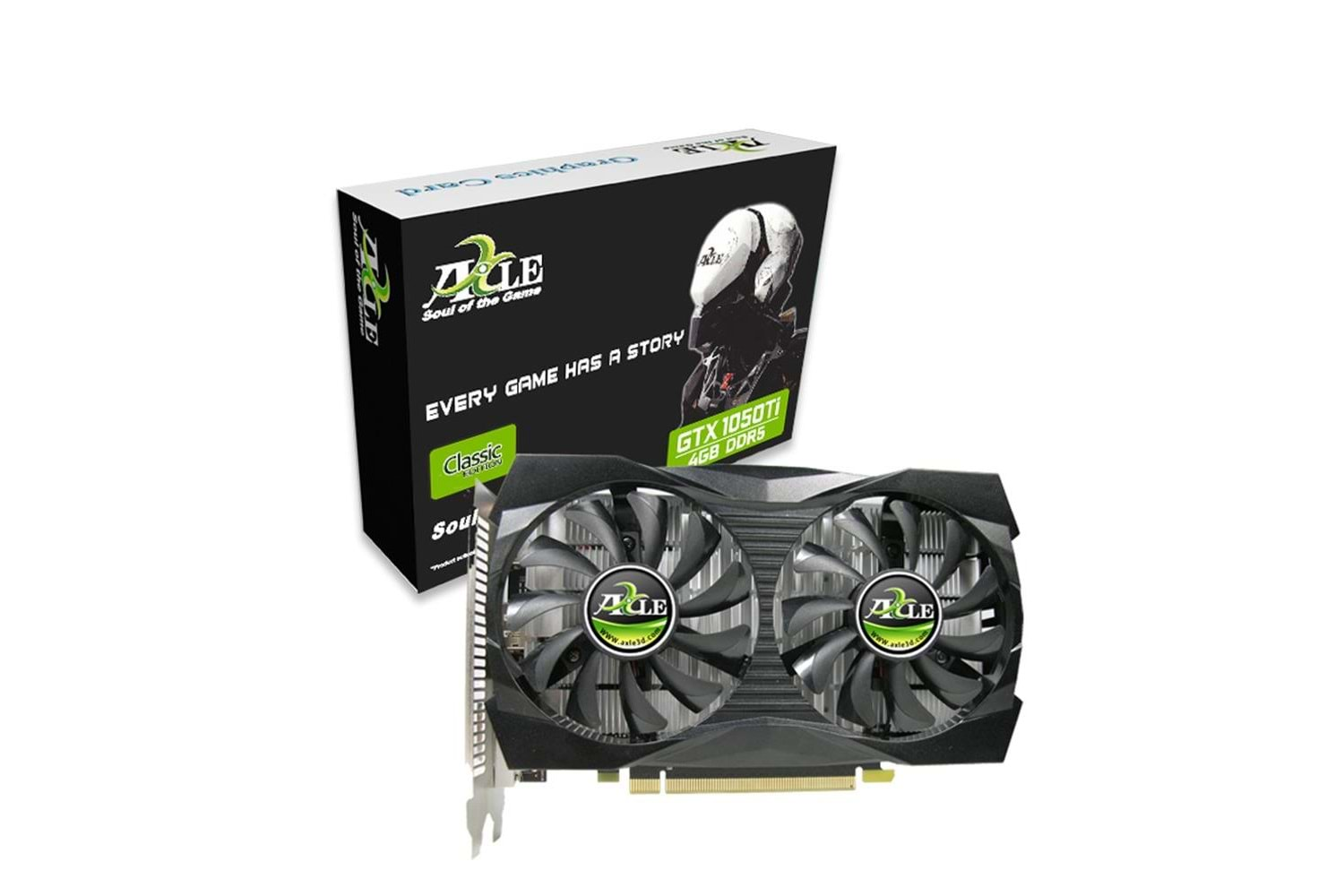 AXLE GeForce GTX1050Ti PCI-E 4G DDR5 128bit Ekran Kartı