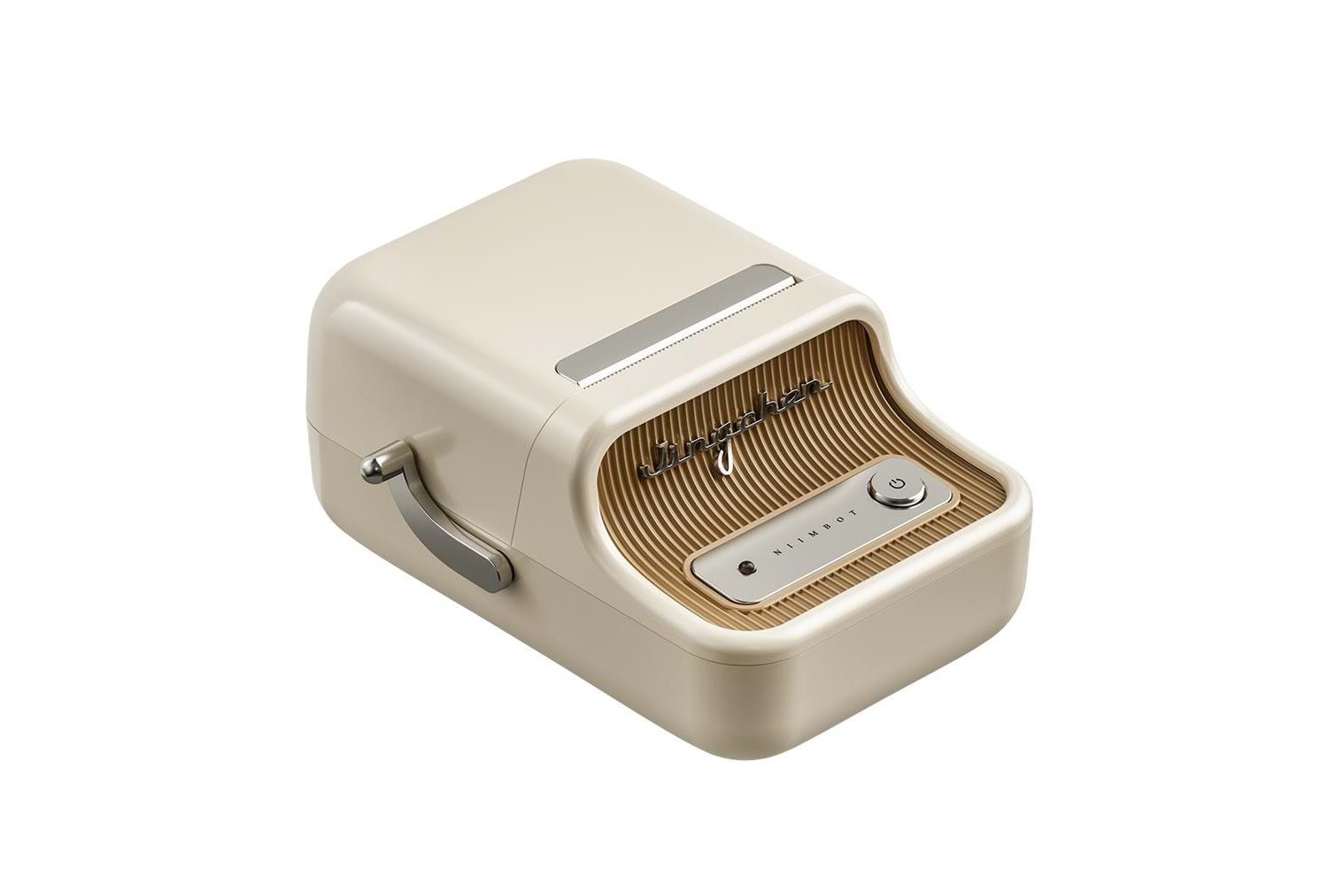 NIIMBOT B21S Cream Termal Taşınabilir Bluetooth Etiket Yazıcısı