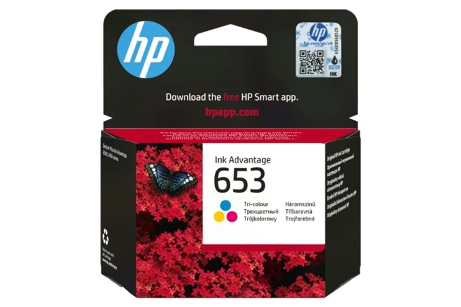 HP 653 Color Renkli Kartuş 3YM74AE