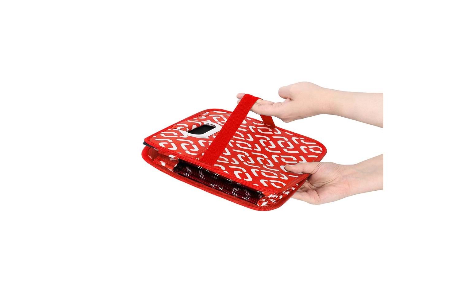 MACK MCC-5001B Kırmızı Easygo Bagaj Organizer+Soğutucu Çanta Desenli