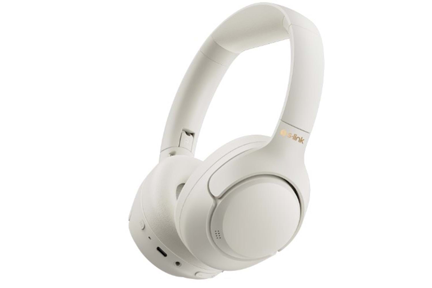 S-link DOOB Beyaz Hybrid ANC Bluetooth Kulaklık