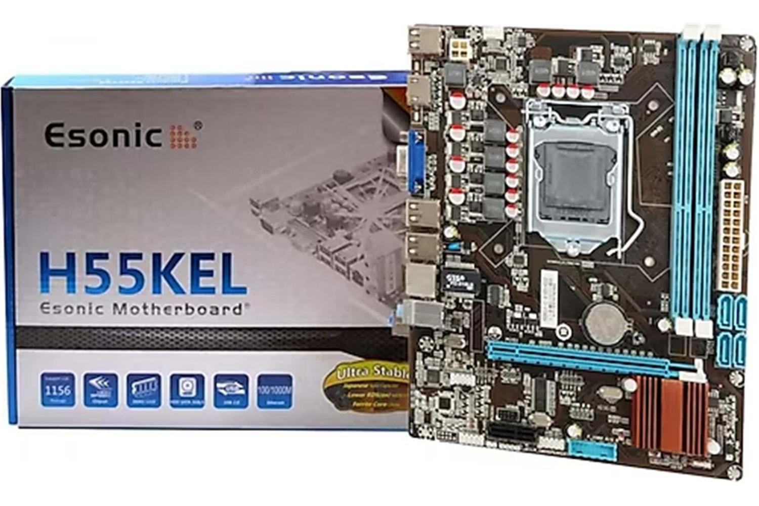 Seclife H55KEL DDR3 Hdmı Vga SATA2 1156Pp Anakart