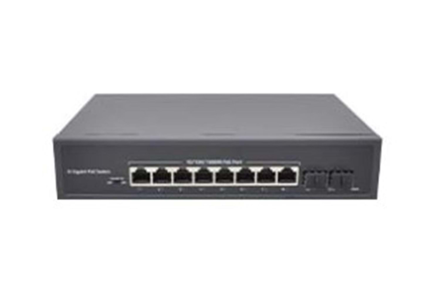 Nova NVC-PSEG0822 8 Port Poe+ 10-100-1000 Mbps 2 Port 10-100-1000 Mbps Uplink 2 Port SFP Switch 120W