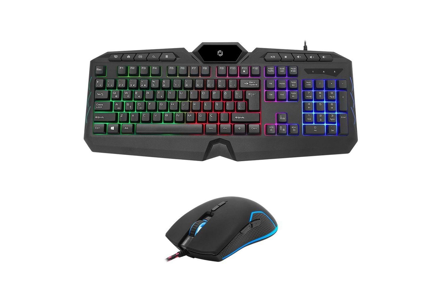 Frisby FK-4860QU TR Q Multimedya Kablolu Klavye Mouse Set
