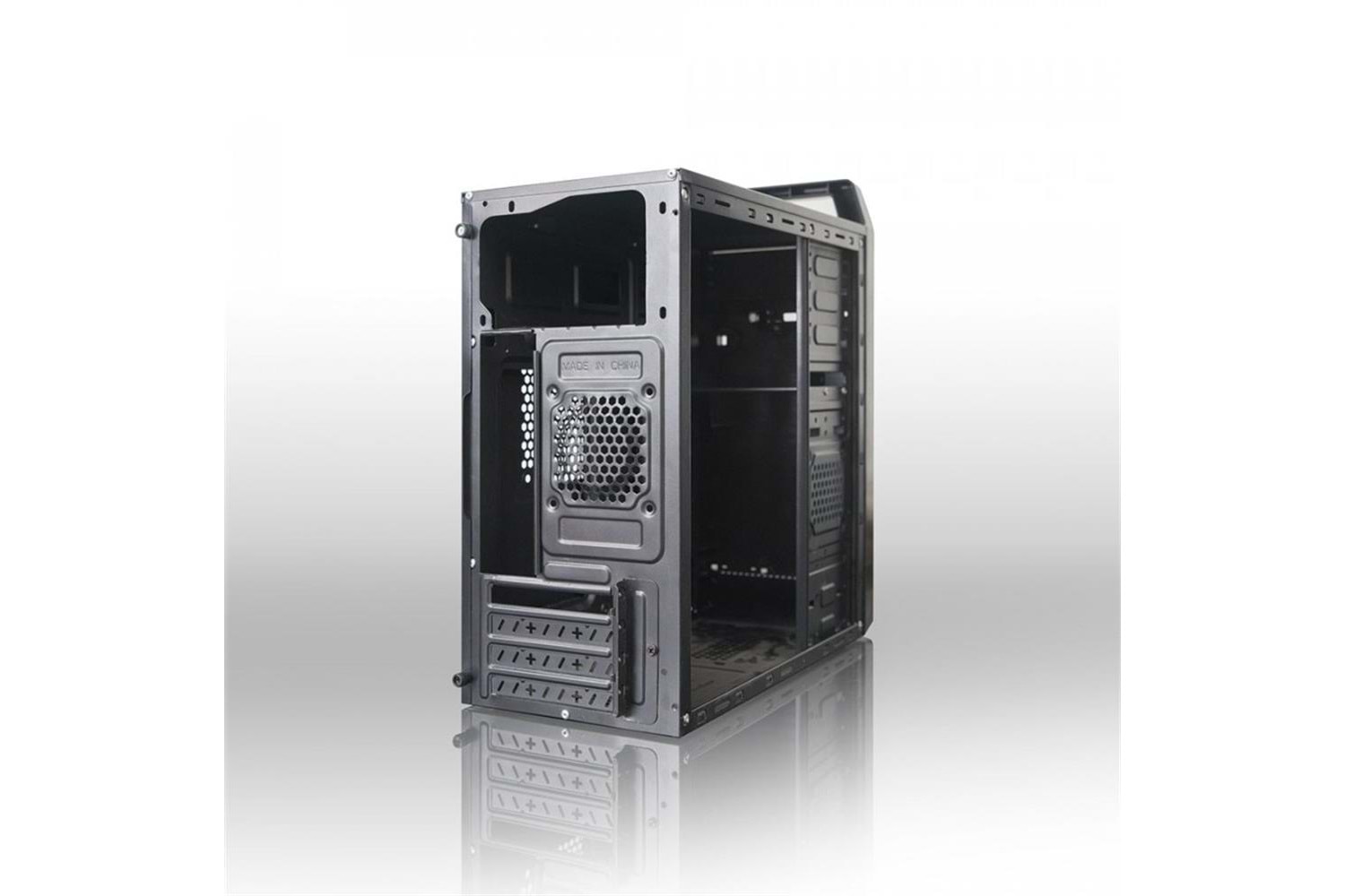 PowerBoost VK-V02m 350w Kulplu USB 3.0 Micro ATX Siyah Kasa