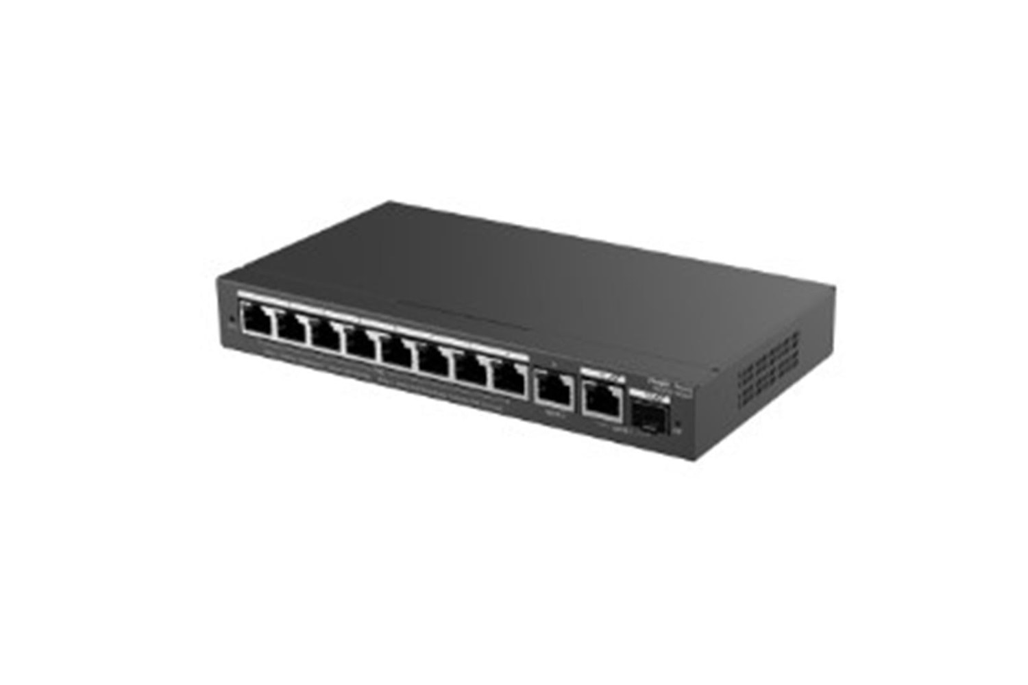 Ruijie-Reyee RG-ES210GS-P 8 Port Poe+ 10-100-1000 Mbps +1 Port SFP Yönetilebilir Switch Çelik Kasa