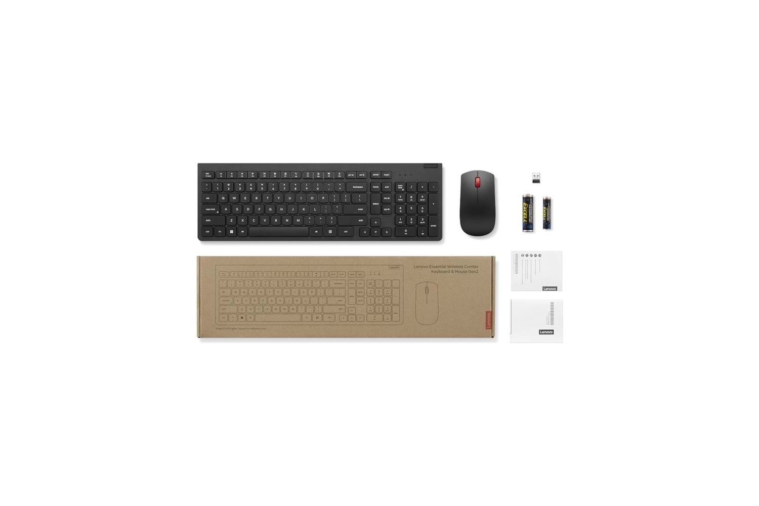 Lenovo 4X31N50744 Essential Kablosuz Klavye Mouse Set