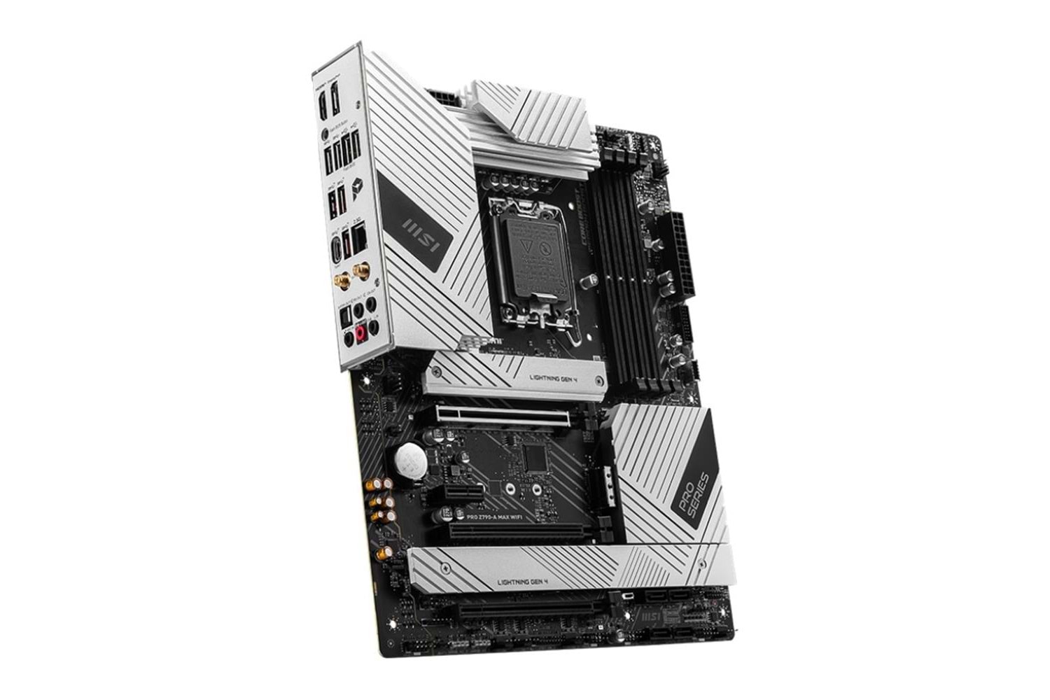 Msi Pro Z790-A Max WIFI DDR5 Intel Z790 Soket 1700 DDR5 7800(OC)MHz ATX Gaming (Oyuncu) Anakart