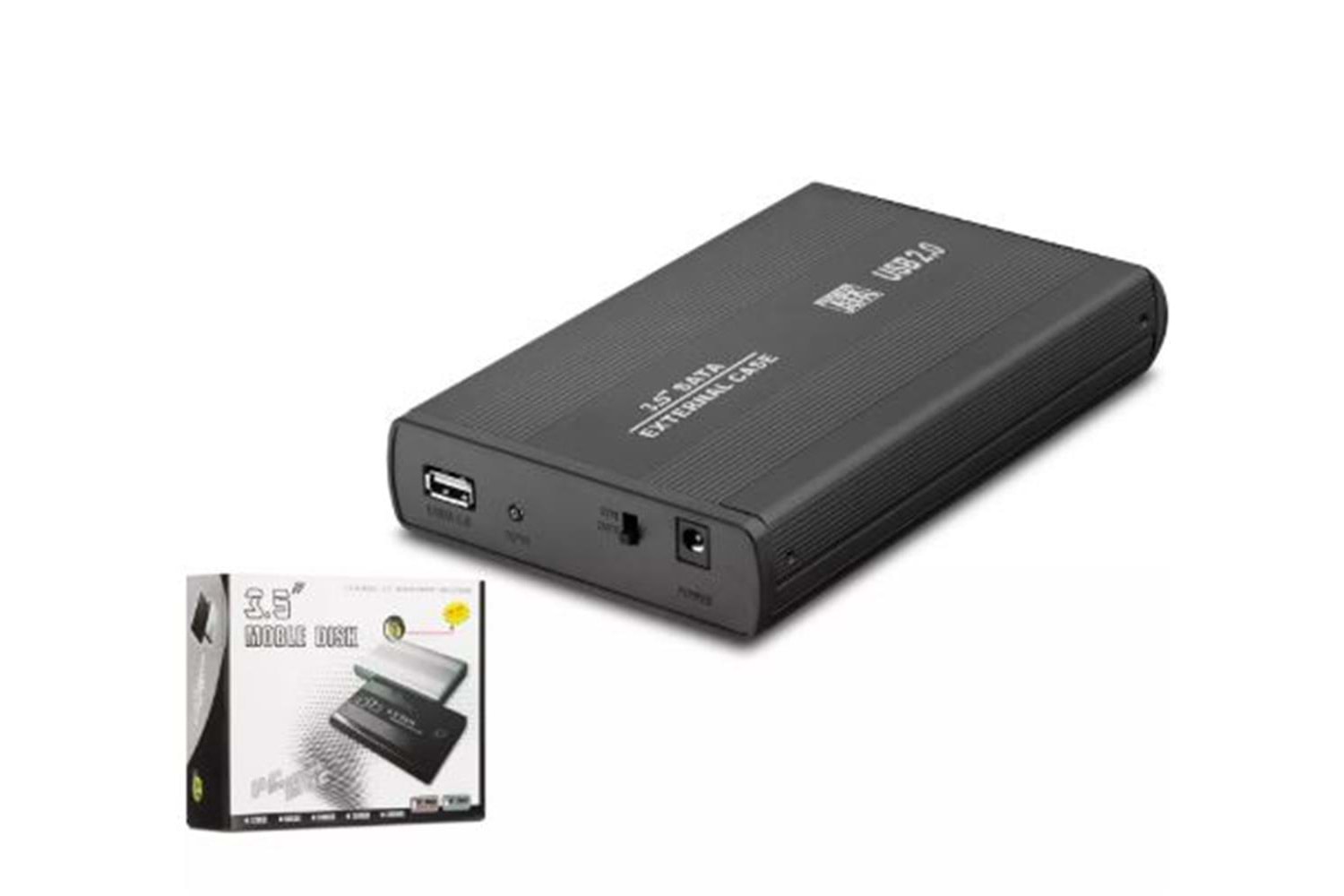 HADRON HDX1753 HDD KUTUSU USB2.0 METAL SATA 3.5