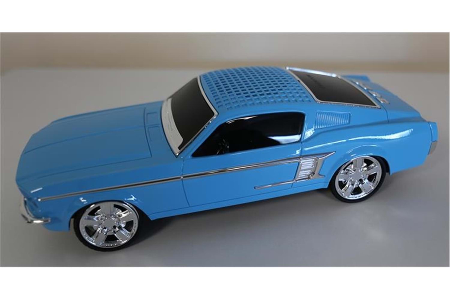 EVERTON RT-1951 Mavi (Blue) Arabalı Bluetooth Fm-Usb-Tf-Aux Şarjlı Nostaljik Radyo