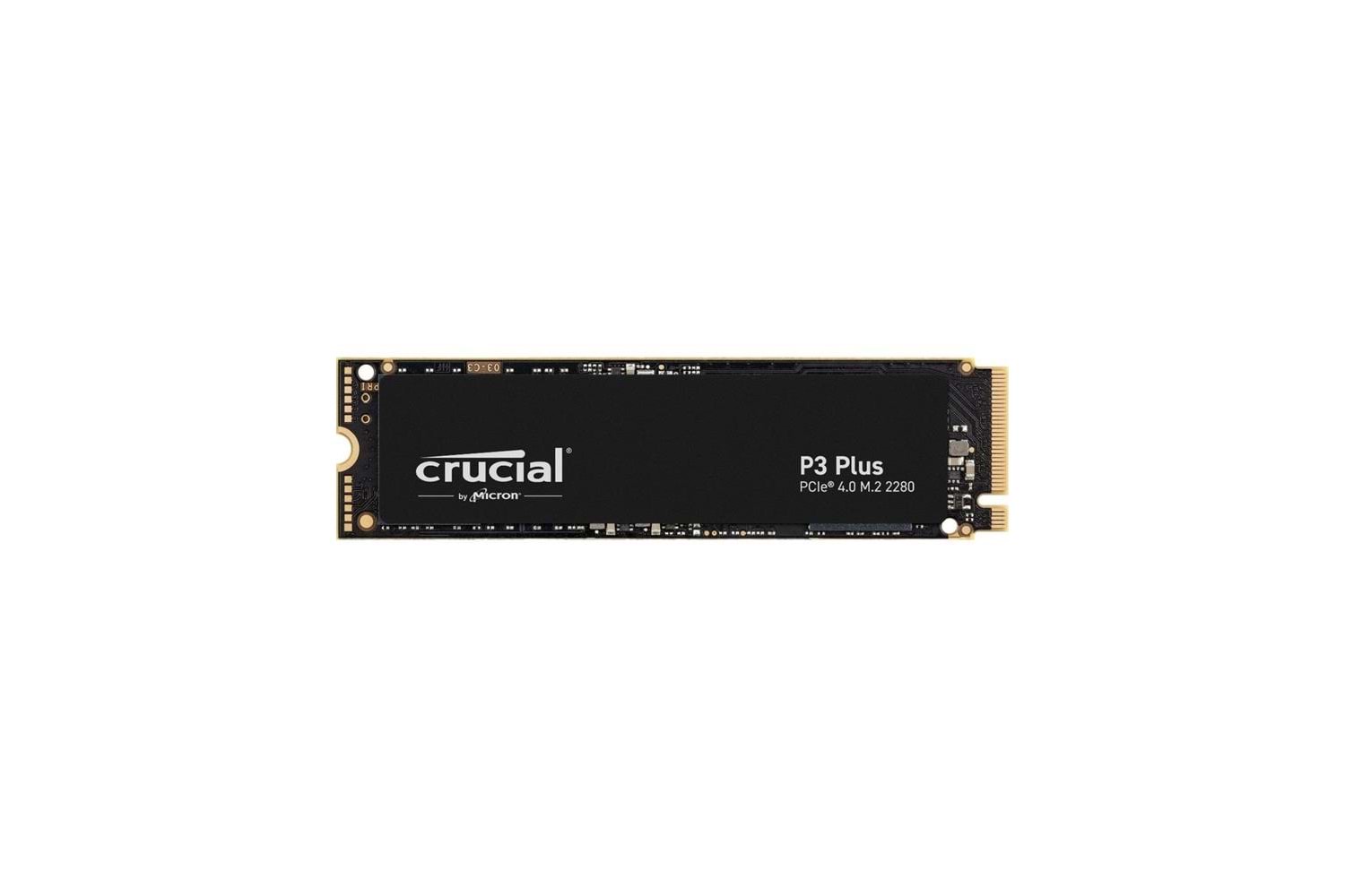 Crucial 500GB Crucial P3 Plus 3D NAND GEN4 NVMe PCIe M.2 SSD (4700-1900 MB-s) CT500P3PSSD8 Ssd Disk
