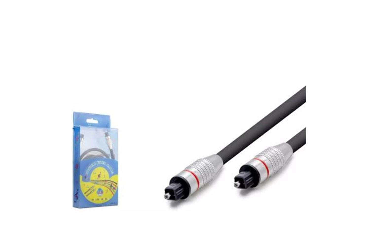 HADRON HDX7758 FIBER OPTICAL KABLO PVC 1.5M SİYAH