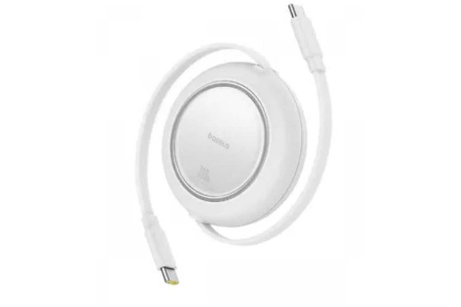 Baseus P10364500213-01 100W 1,5m ree2 Pull Mini Kablolu USB-C Şarj Kablosu Beyaz
