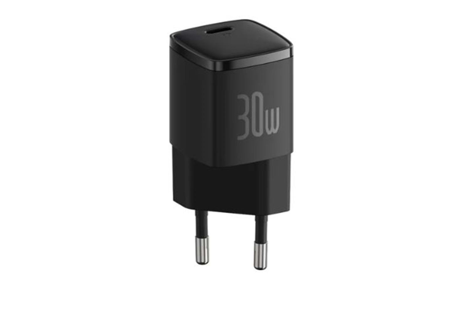 BASEUS CCXF000301 Cube Pro USB-C Hızlı Şarj Cihazı 30W Siyah