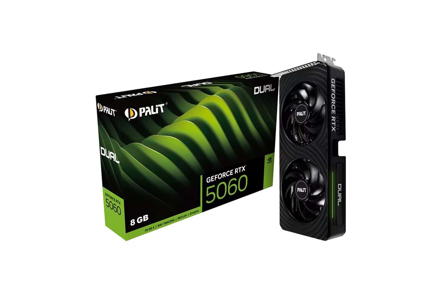 Palit GeForce RTX5060 Dual 8GB 128Bit GDDR7 NE75060019P1-GB2063D Ekran Kartı