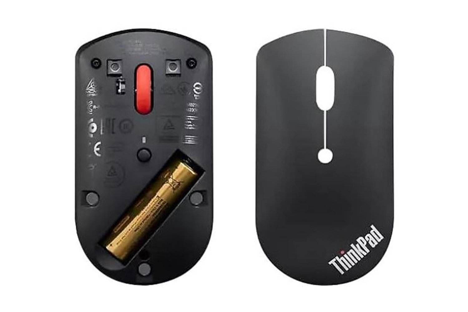 lenovo 4Y51D20848 ThinkPad USB-C Wireless Compact Mouse 2.4 GHz (800 DPI,1600 DPI,2400 DPI)
