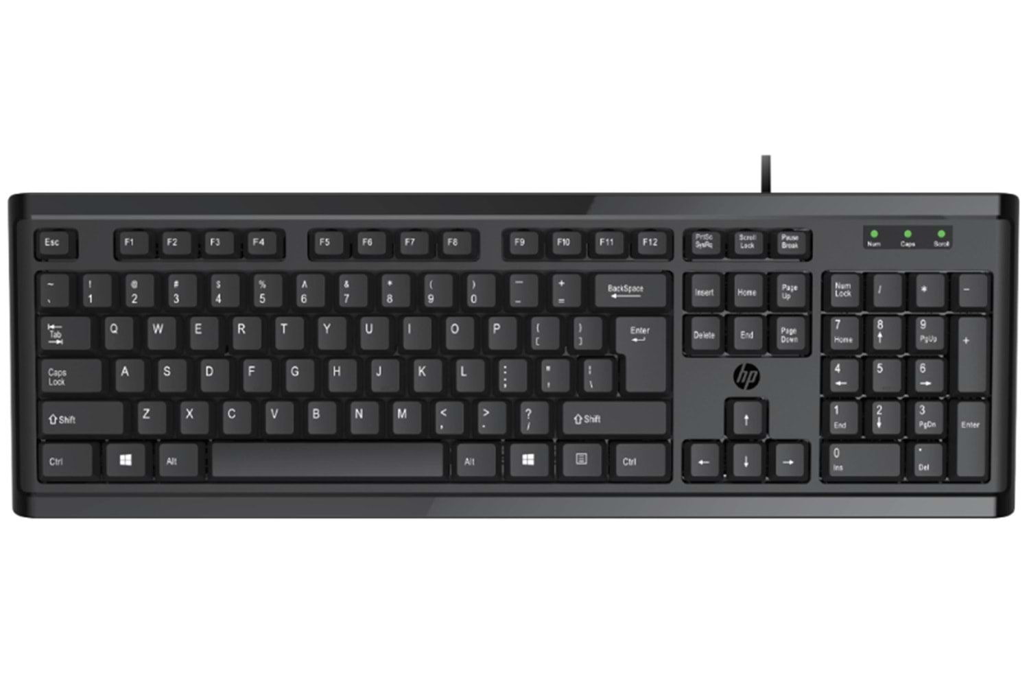 HP 6CB78PA K10 Kablolu Klavye