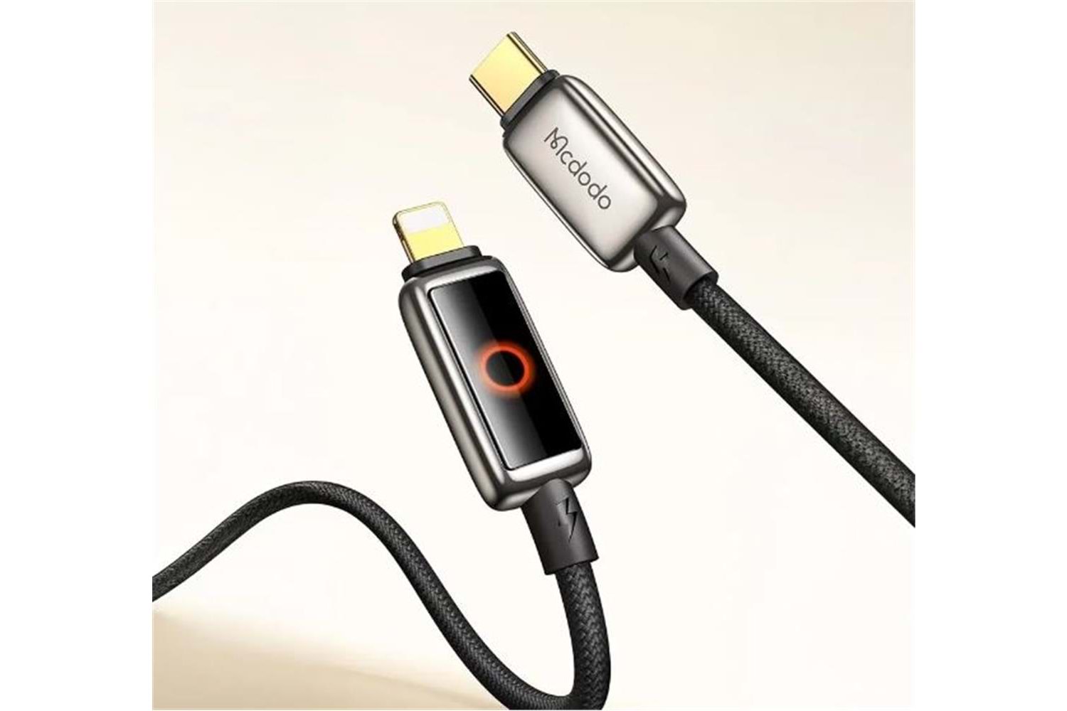 MCDODO CA-6670 USB-C TO LIGHTNİNG NEFES ALAN IŞIK GÖSTERGELİ 36 W PREMİUM KABLO
