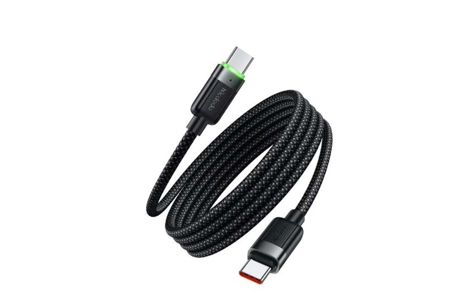 MCDODO CA-2000 60W USB-C TO USB-C MANYETİK SARILABİLİR KABLO - 1.2 M SİYAH