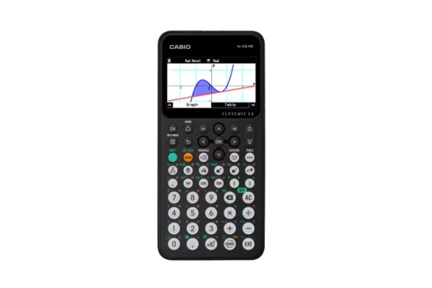 Casio FX-CG100-W-DT Grafik Çizen Bilimsel Hesap Makinesi