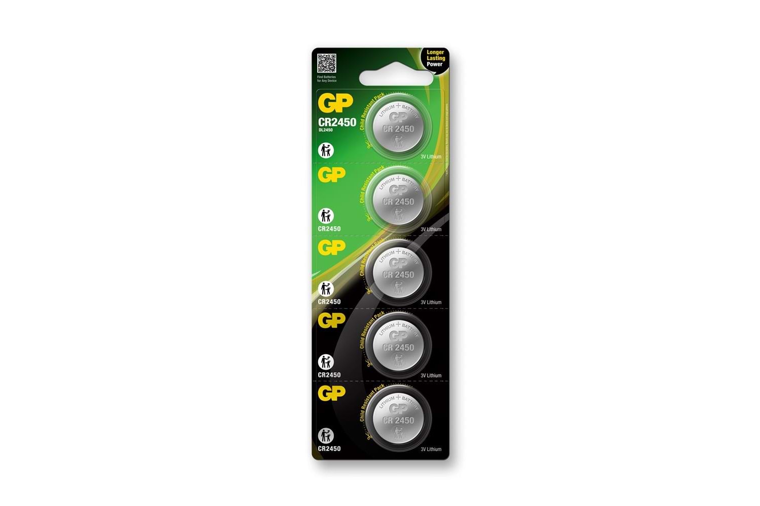 GP CR2450-10 3V Lityum Düğme Pil 10'lu Paket