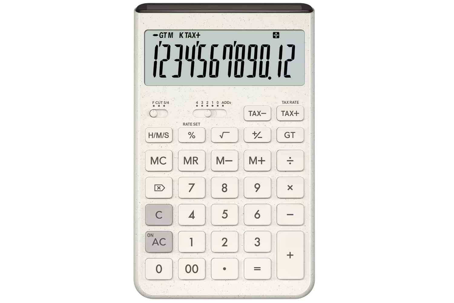 Casio JT-200T-WE 12 Hane Beyaz Masa Üstü Hesap Makinesi