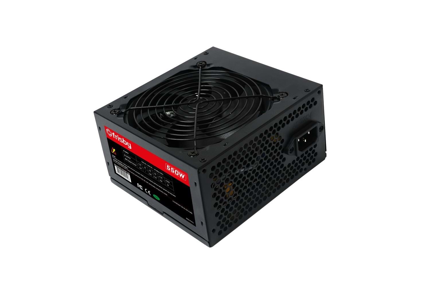Frisby FR-PS55f12B 550W Power Supply 12cm Fan (OVP - OCP - SCP koruma desteği)