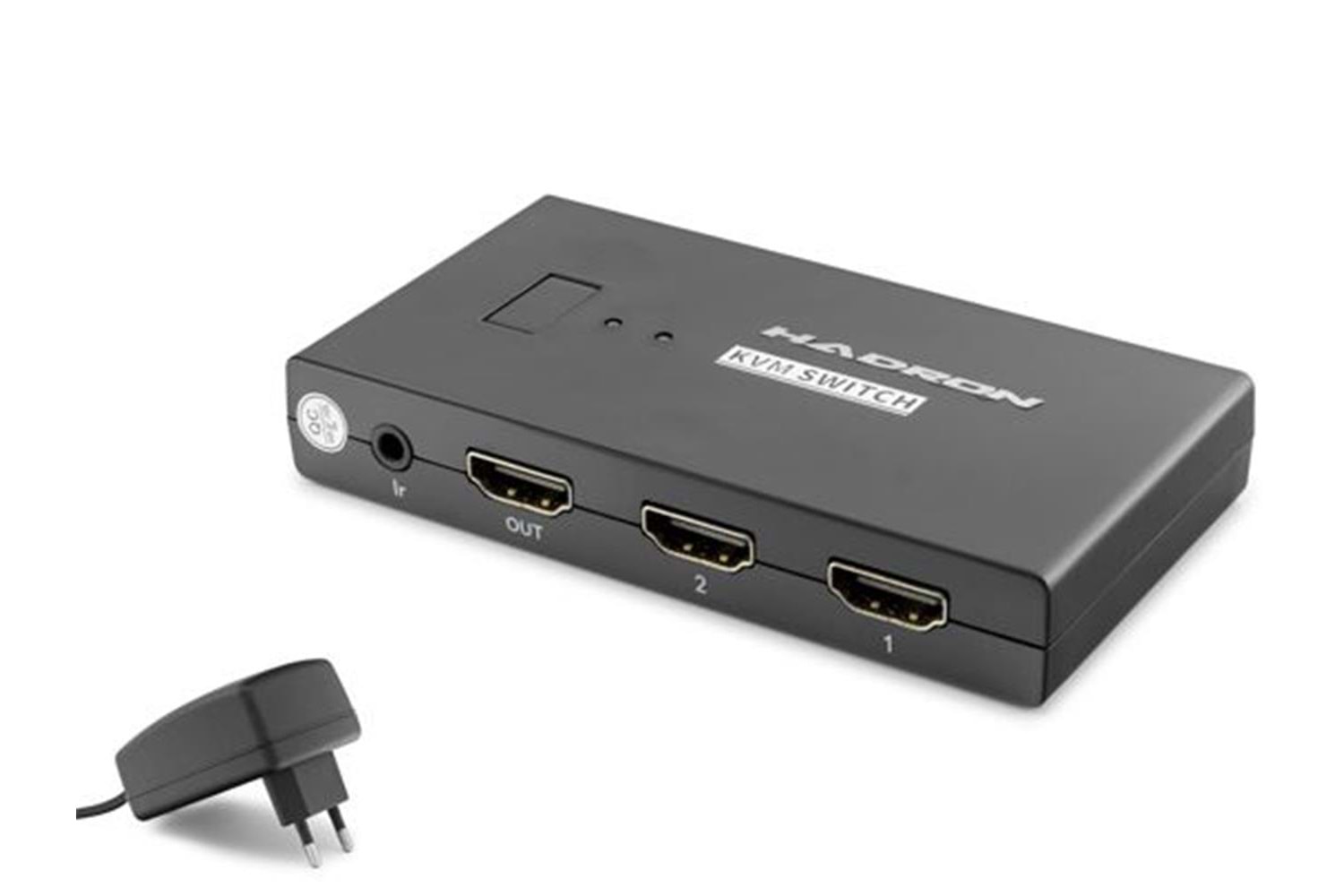 Hadron Hdx1373 2 Port + 4- Hdmi Kvm Switch Usb Hdmi Kablolu Siyah