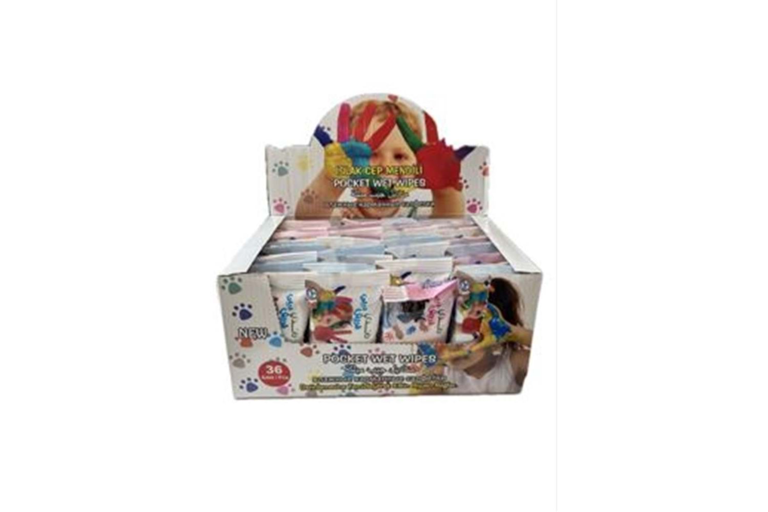 Pafilya Baby Islak Mendil Kutuda 36 Paket (Mendil 12li) Baby Fresh