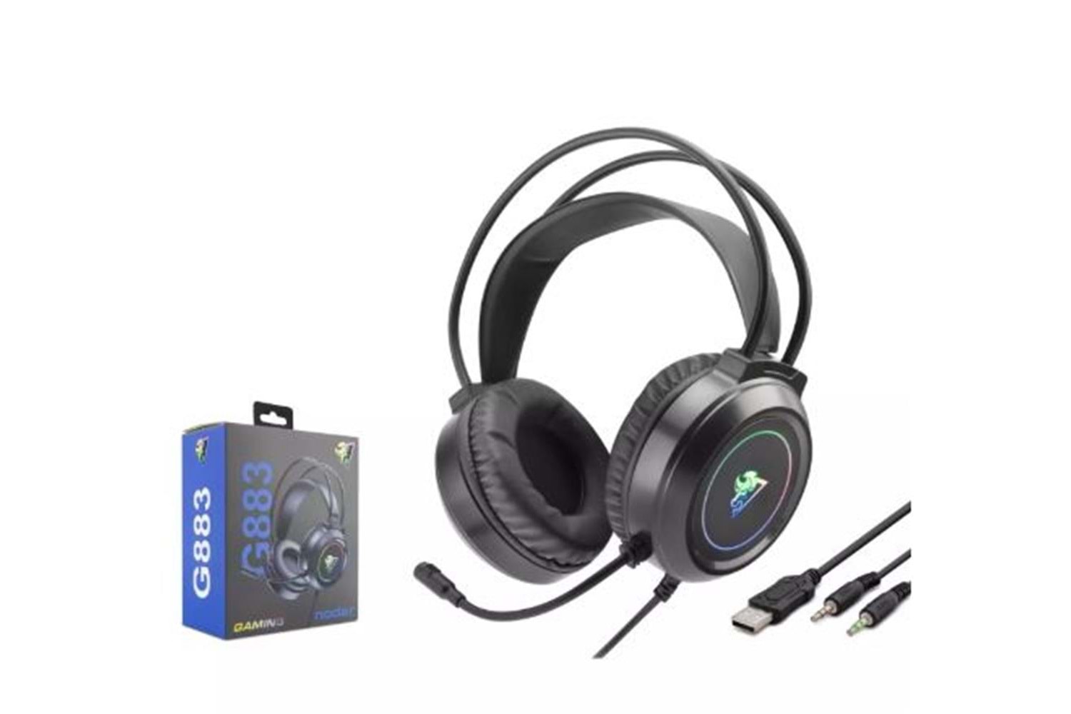 Hadron G883 Gaming Kulaklık 2-3.5Mm + Usb Siyah