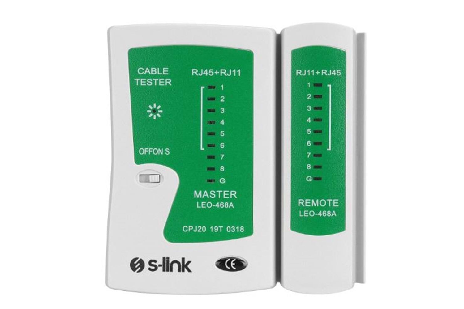 S-link SL-468 RJ-45,RJ-11 Lüks Kablo Test