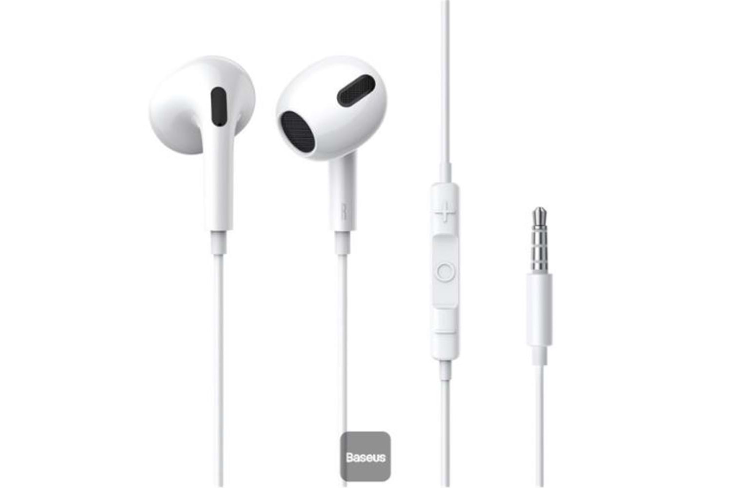 Baseus NGCR020002 Encok H17 3.5mm Beyaz Kulaklık