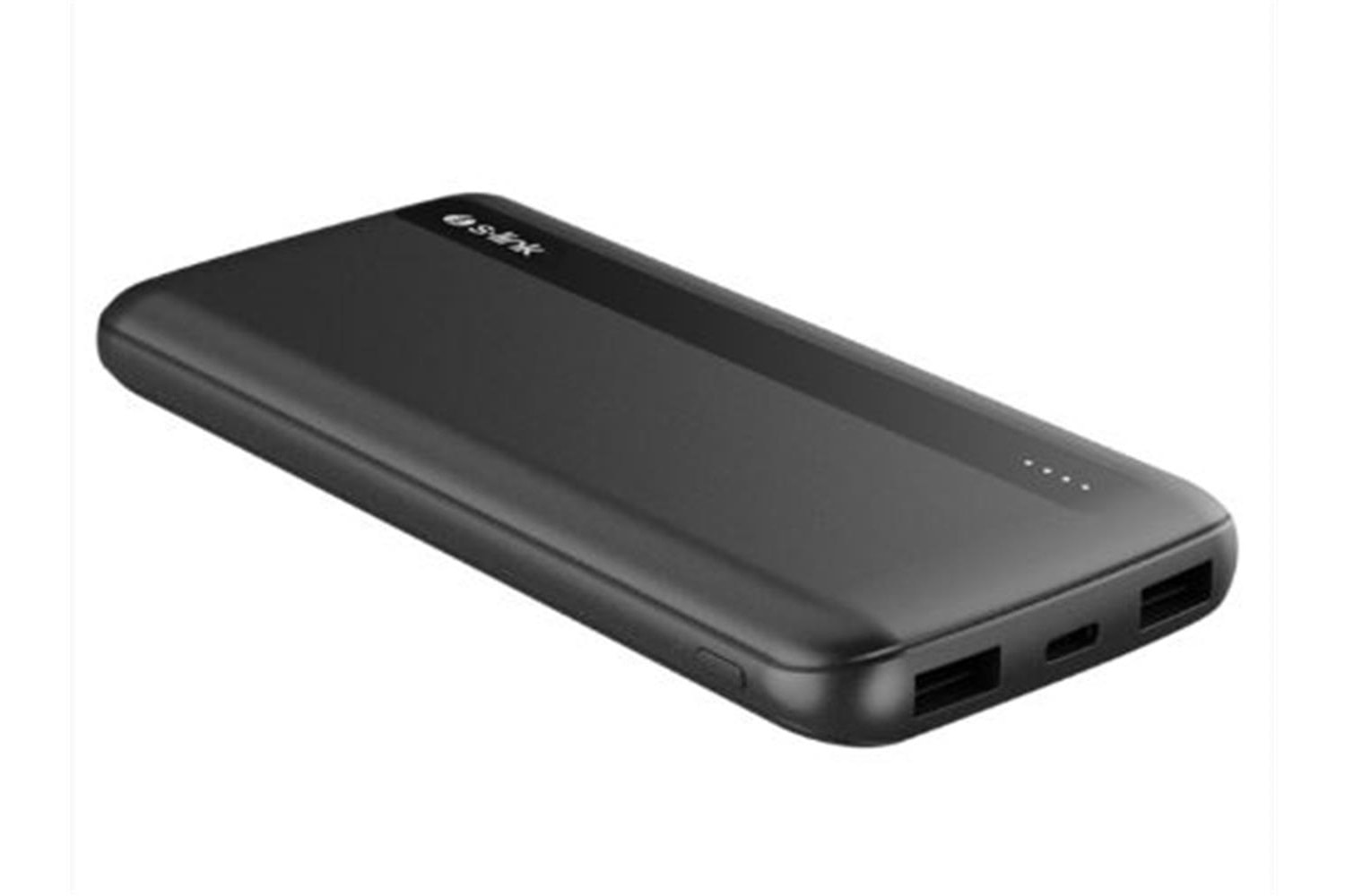 S-link IP-G11N 10000mAh Micro+Usb+ Type-C Giriş+Çıkış Siyah Taşınabilir Pil Şarj Cihazı Powerbank