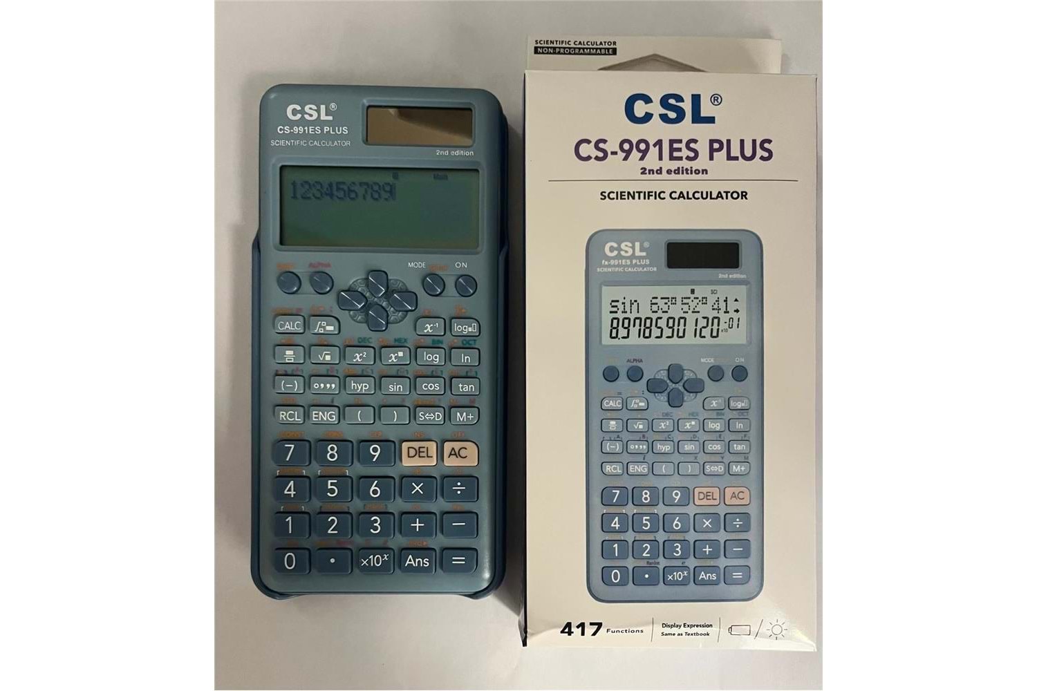 CSL CS-991ES PLUS-BLUE Mavi Fonksiyonel Hesap Makinesi