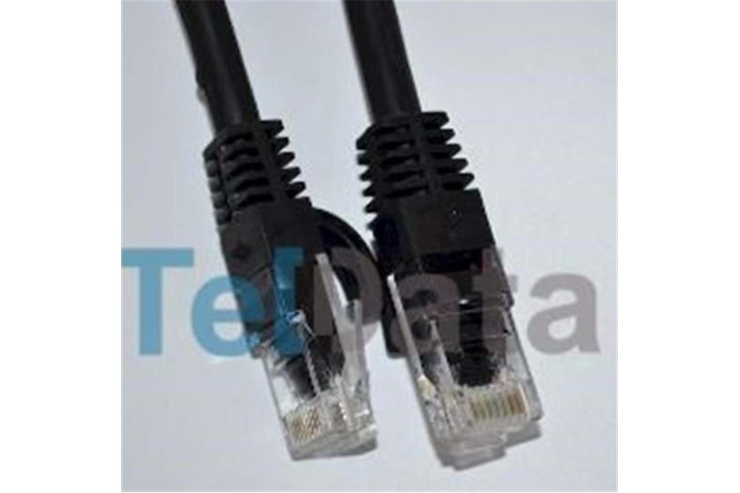 Teldata TLD-3000S Cat6 30MT Siyah Utp Patch Kablo