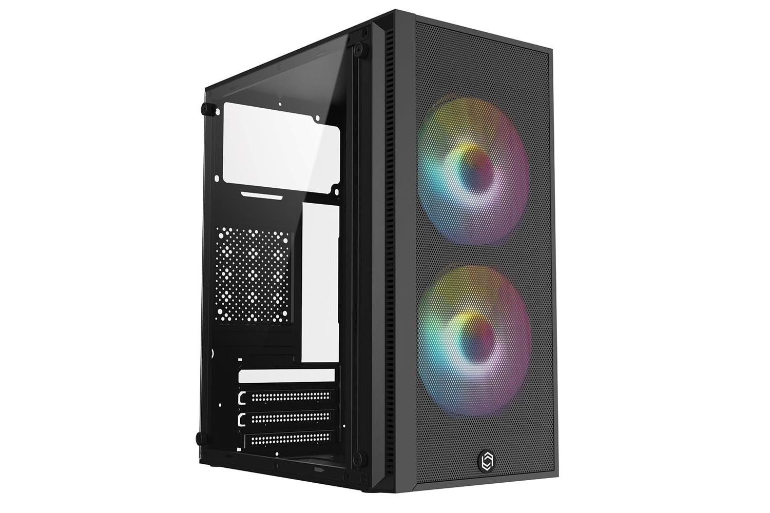 Frisby FC-8970G Mini Tower Gaming Kasa (300W) 2 x 120mm Rainbow Fan