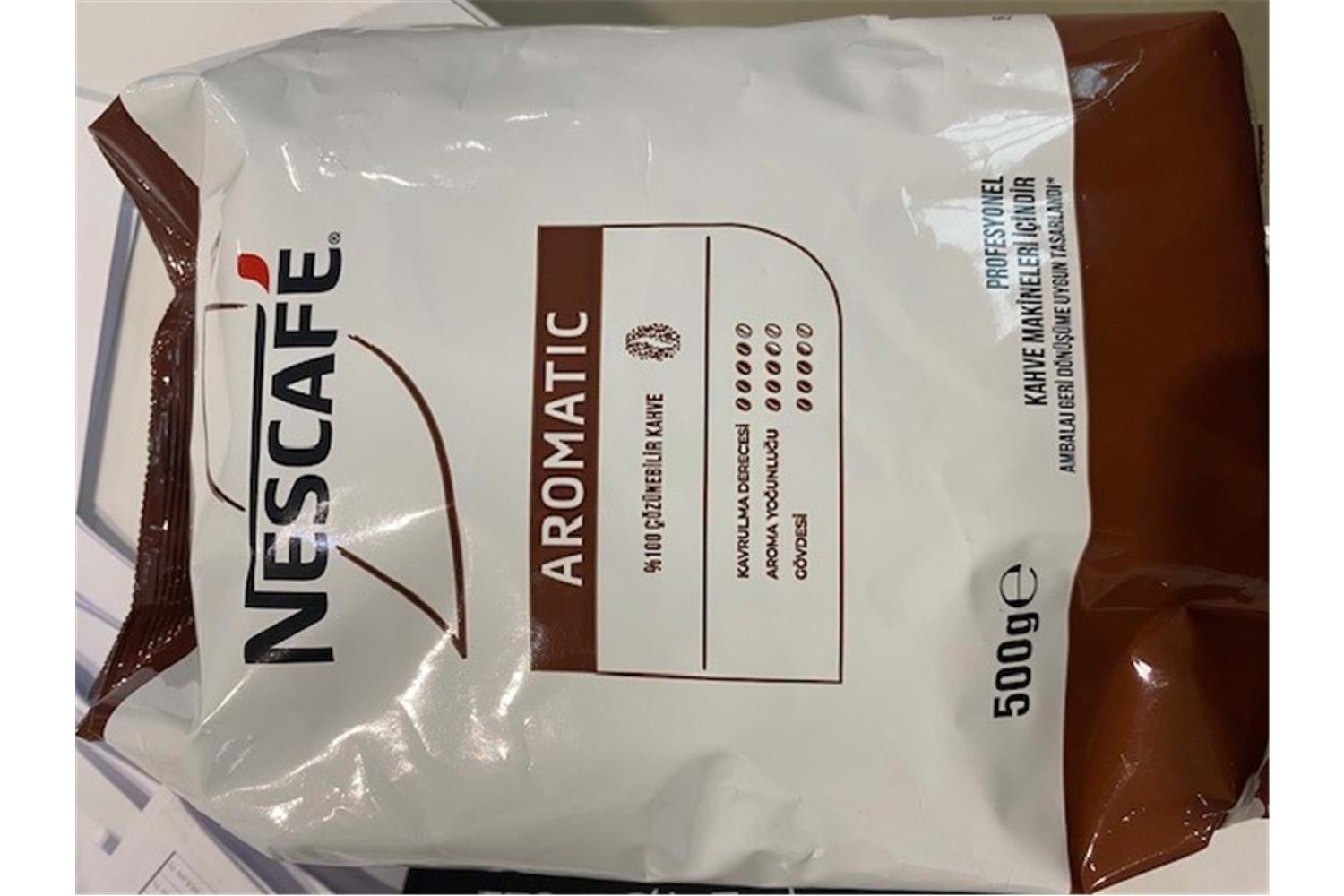 Nestle Nescafe 500GR Aromatıc Kahve (Kahve Makinaları İçin)