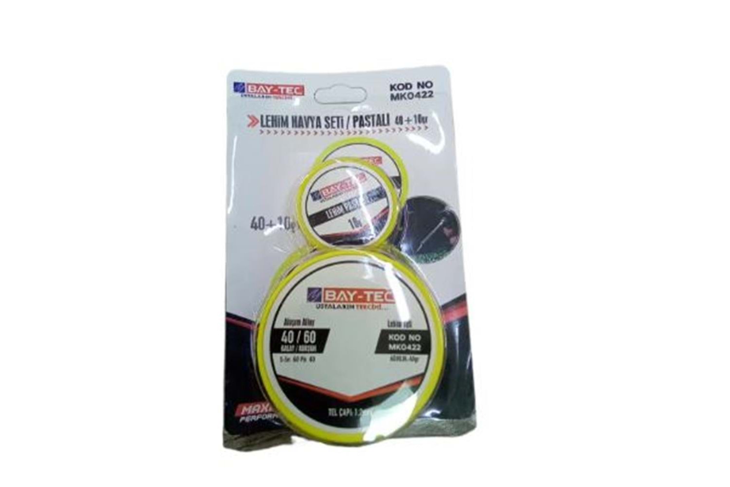 Bay-tec Lehim Havya Seti Pastalı 40+10 Gr Mk-0422
