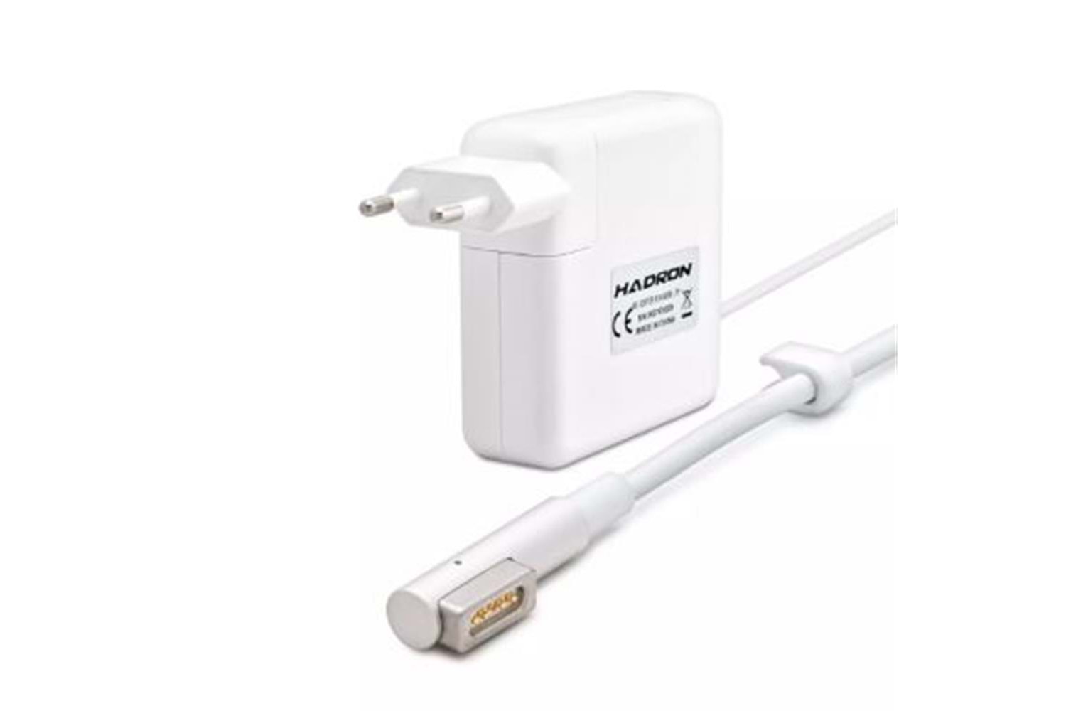 Hadron HD797 APPLE Uyumlu 18.5V 4.6A 85W Laptop Adaptörü (L Tip) Beyaz