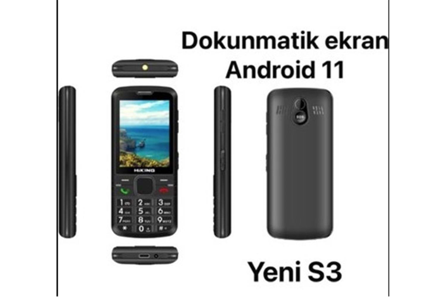 Hiking S3 Tuşlu 4,5G Cep Telefon 