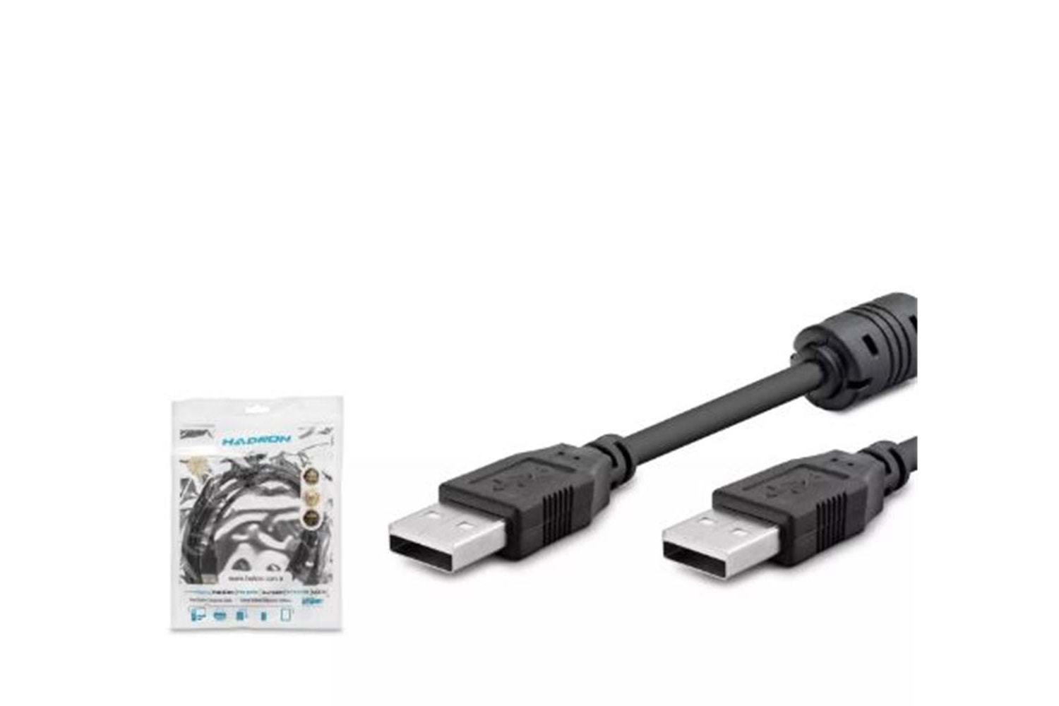 Hadron Hdx7532 Usb To Usb Kablo 1.5M Siyah