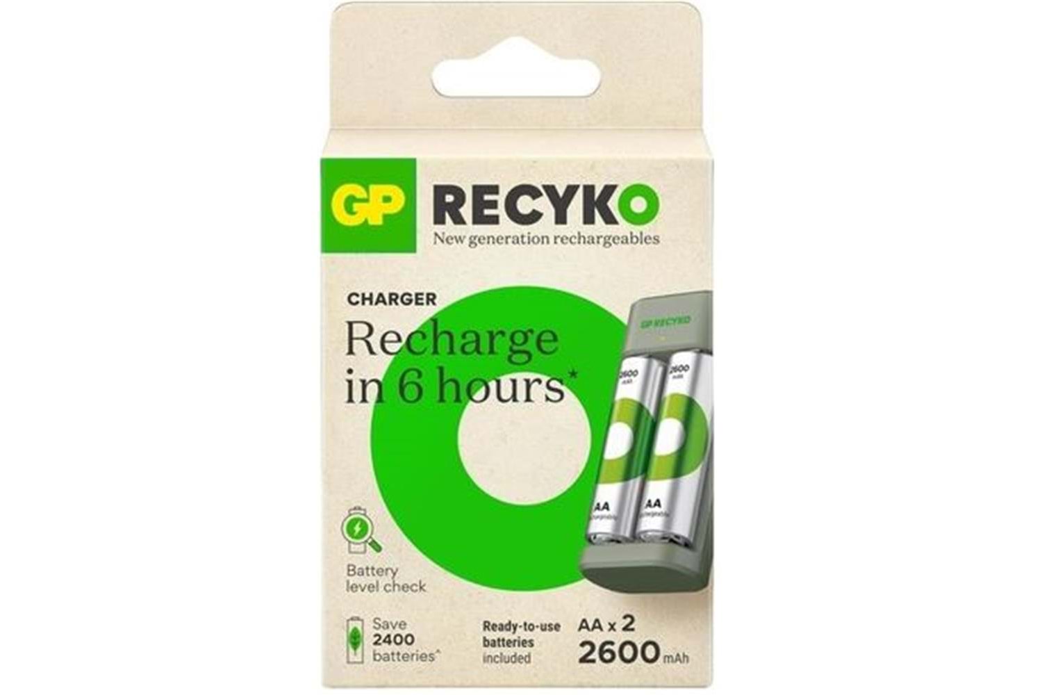 Gp B423-270AHCERTK-2GSPNN4 4x2700 Mah Şarj Cihazı