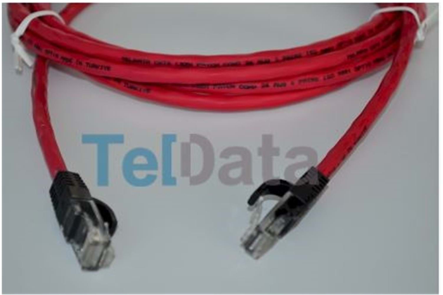 Teldata TLD-1500K Cat6 15MT Kırmızı Utp Patch Kablo