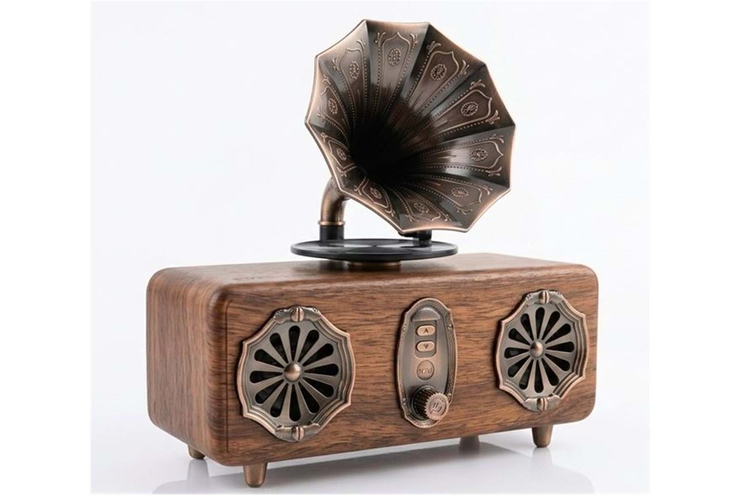 Everton Rt-572 Bluetooth Fm-Usb-Tf-Aux Şarjlı Nostaljik Radyo