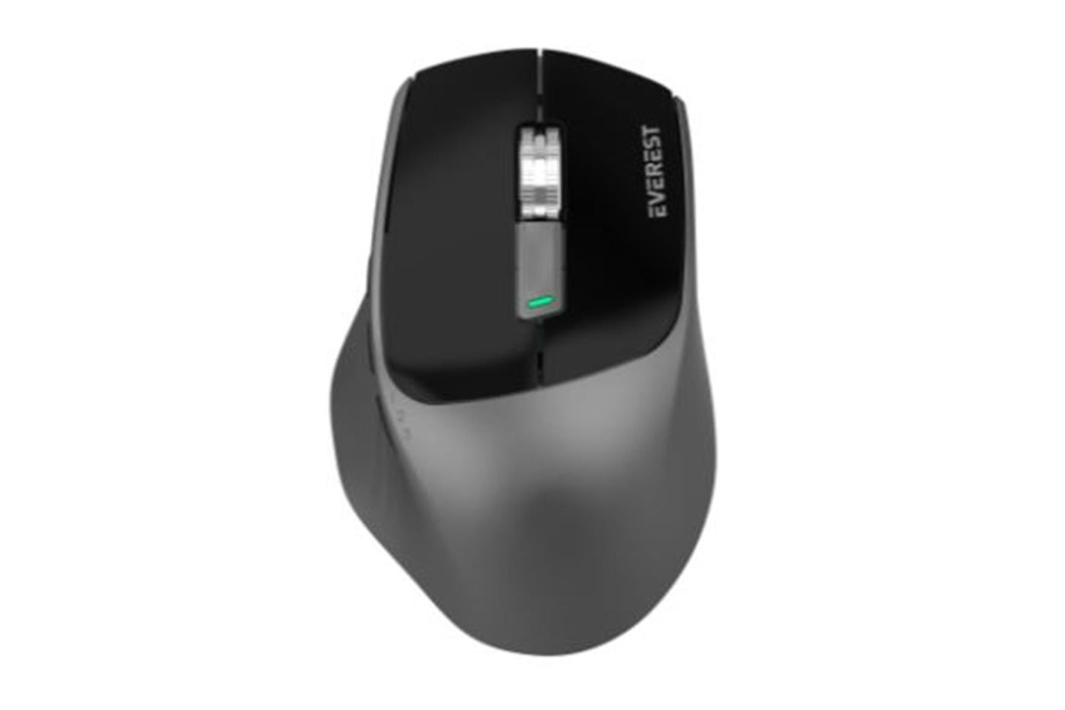 Everest SM-BT24 Usb Metalik Siyah 2in1 Bluetooth ve 2.4GHz Kablosuz Mouse