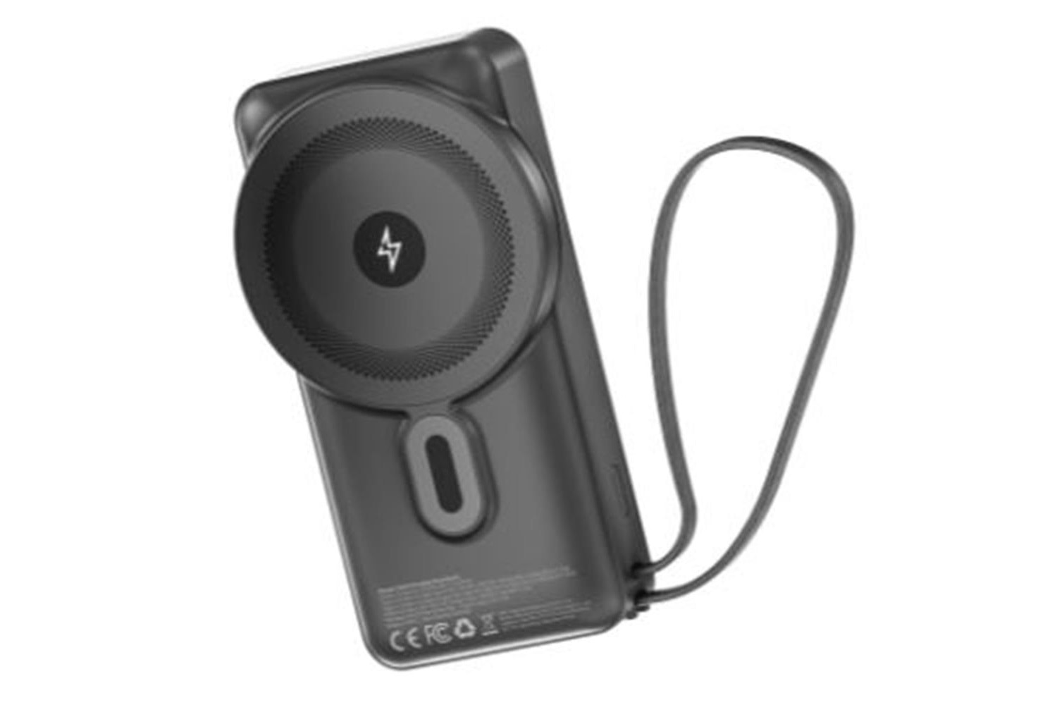 S-link G360 10000mAh PD35W+Magsafe 15W Type-C Kablolu Siyah LCD Taşınabilir Powerbank