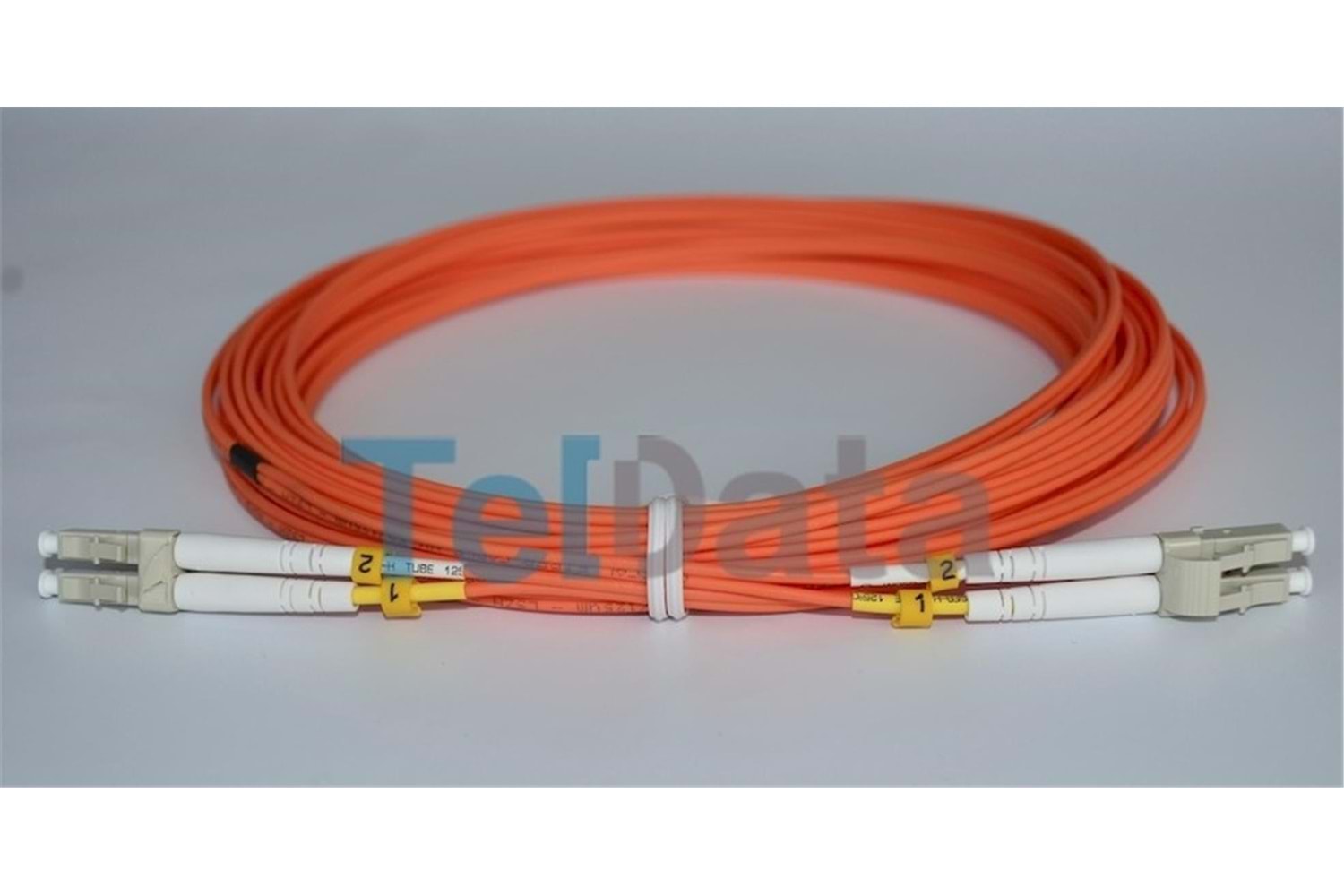 TELDATA TLD-LCLCOM31 LC-UPC-LC-UPC MM DX OM2 1 METRE FIBER OPTIK PATCHCORD